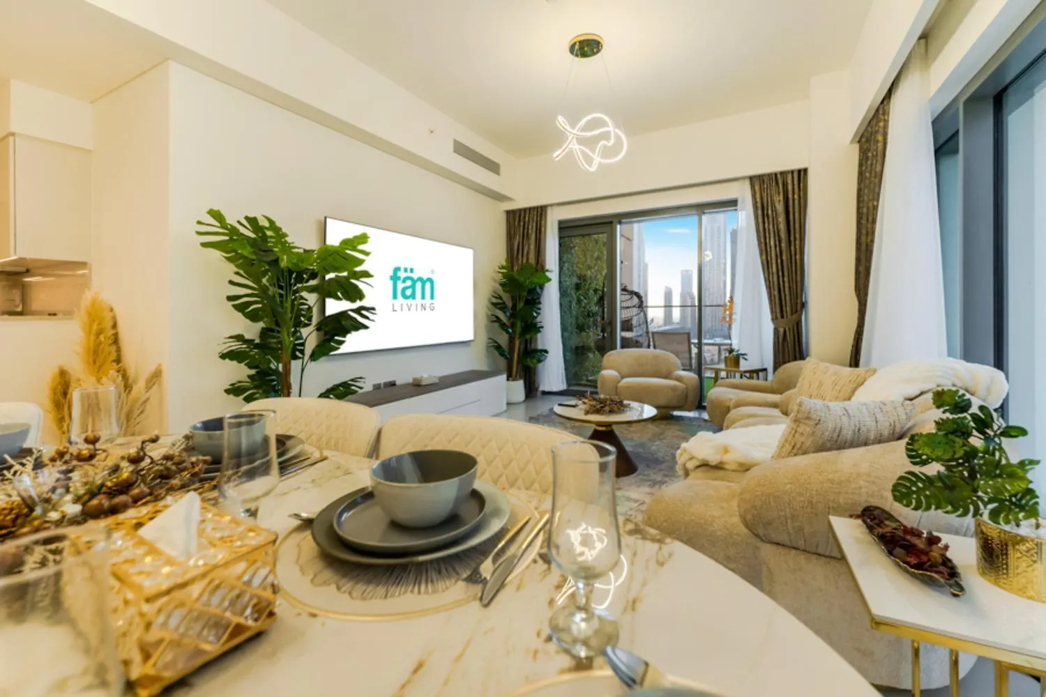 Fam Living - Burj Royale 2Bedroom - Fountain And Burj Views Ντουμπάι